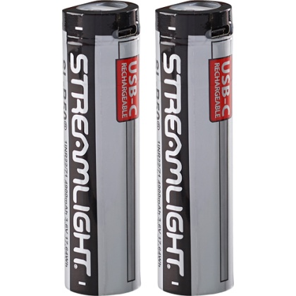 STREAMLIGHT SL-B50 USB BATTERY 2-PACK