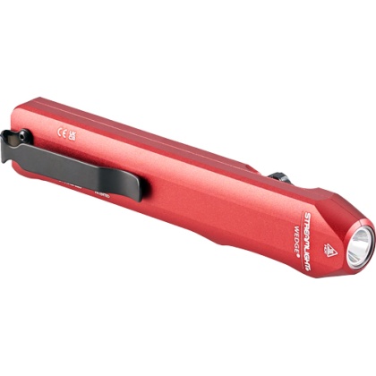 STREAMLIGHT WEDGE CARRY LIGHT WHITE EDC RED W/POCKET CLIP