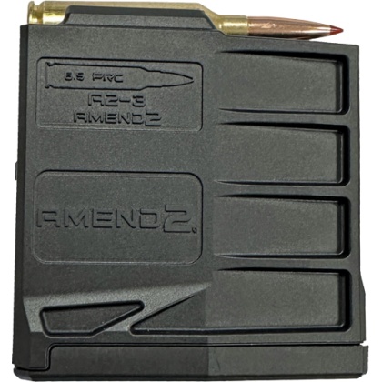 AMEND2 MAGAZINE 6.5 PRC 3 RD POLYMER BLACK BLACK