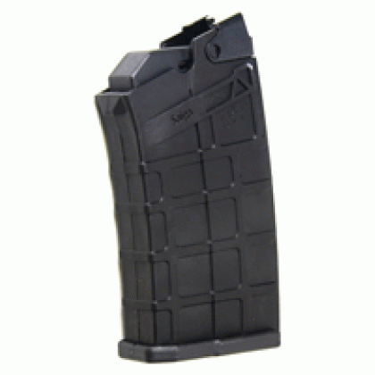 PRO MAG MAGAZINE SAIGA 12GA. 5RD BLACK POLYMER