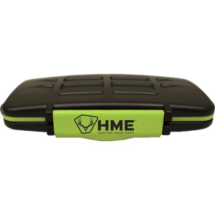 HME MEMORY CARD STORAGE CASE HOLDS 12 SD CARDS