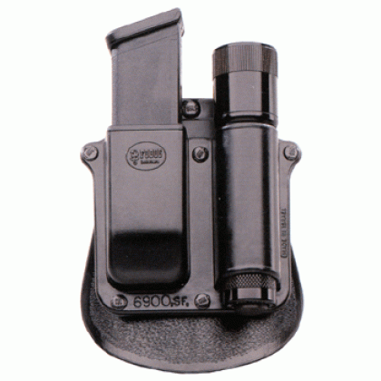 FOBUS FLASHLIGHT/MAG POUCH PADDLE STYLE DOUBLE STACK MAG