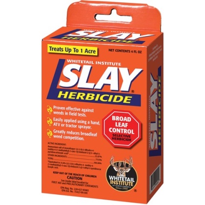 WHITETAIL INSTITUTE HERBICIDE SLAY BROADLEAF 4OZ 1ACRE