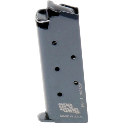 PRO MAG MAGAZINE SIG P238 380ACP 6RD BLUED STEEL