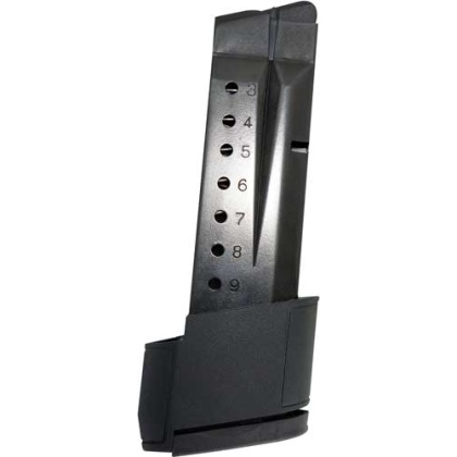 PRO MAG MAGAZINE S&W SHIELD 9MM 10RD BLUED STEEL