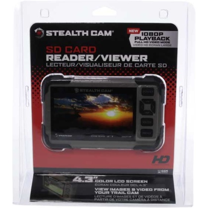 STEALTH CAM CARD VIEWER W/4.3\