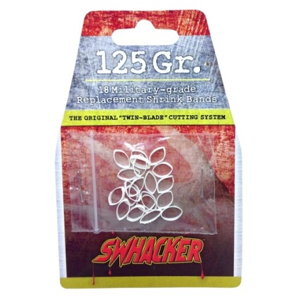 SWHACKER SHRINK BANDS FOR 125GR 2-BLADE 18/PK