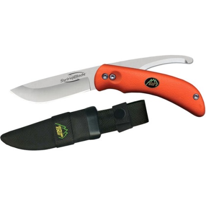 OUTDOOR EDGE SWINGBLAZE S/S ORANGE W/NYLON SHEATH