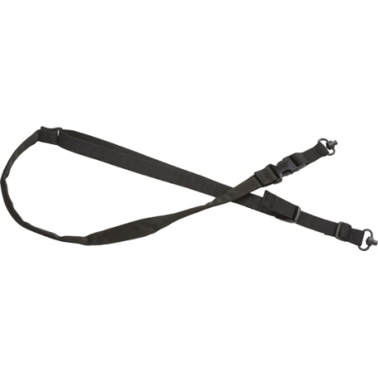 TAC SHIELD SLING TACTICAL 2-POINT QD PADDED BLACK