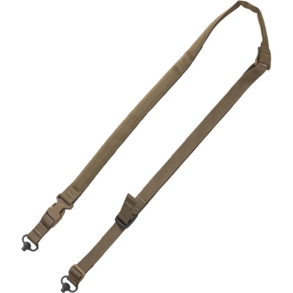 TAC SHIELD SLING TACTICAL 2-POINT QD PADDED COYOTE