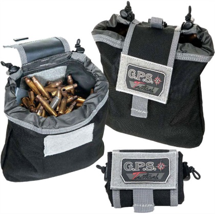 GPS TACTICAL BRASS POUCH BELT STYLE BLACK!