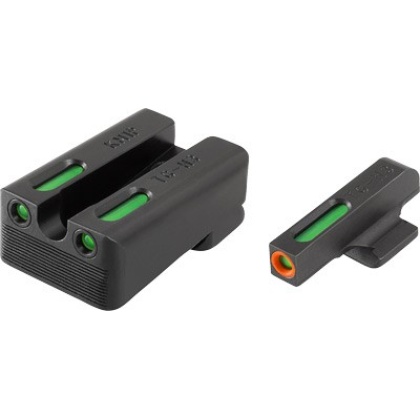 TRUGLO SIGHT SET KIMBER 1911 TFX PRO GREEN/ORANGE OUTLINE