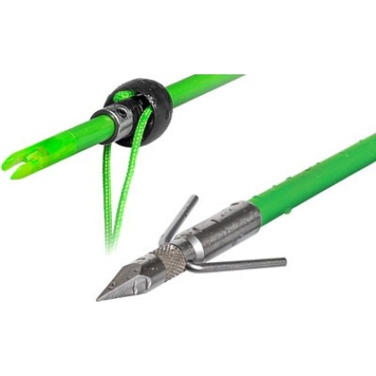 TRUGLO BOWFISHING SPEED SHOT ARROW W/STD POINT & SLIDE