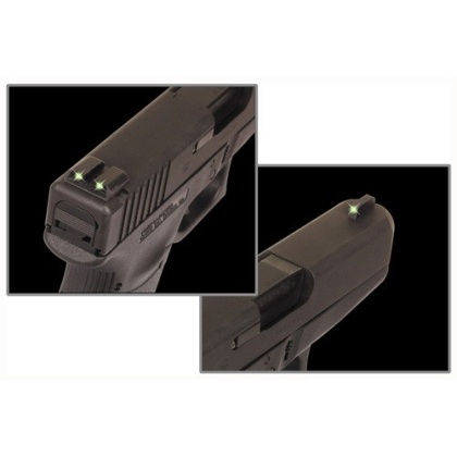 TRUGLO SIGHT SET FOR GLOCK 9MM/.40SW TRITIUM FIXED