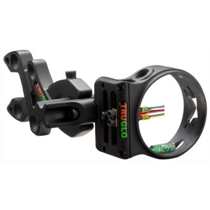 TRUGLO BOW SIGHT STORM 3-PIN .019 DIA BLACK