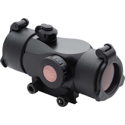 TRUGLO TRITON RED/GREEN/BLUE SIGHT 1X30MM 5MOA BLACK MATTE