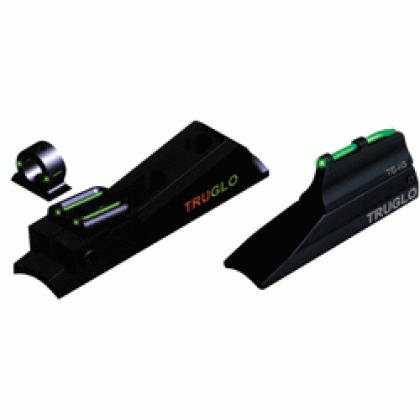 TRUGLO SIGHT SET MUZZLE-BRITE UNIVERSAL W/GHOST RING & NOTCH