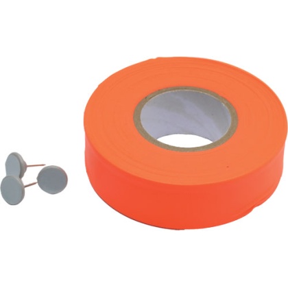 HME TRAIL MARKING RIBBON ORANGE 150\'