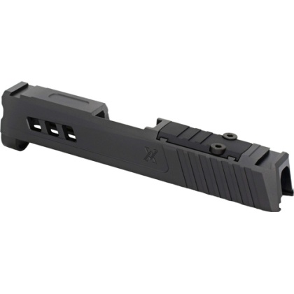 TRUE PRECISION SIG P365XL SLIDE W/RMS CUT & PLATE BLKDLC