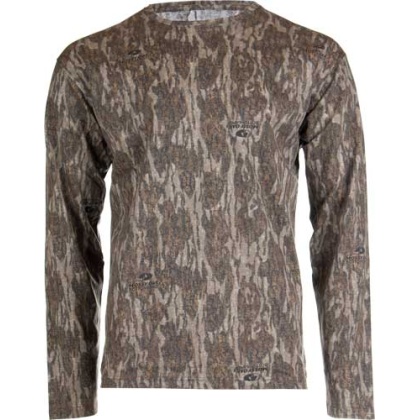 HABIT BEAR CAVE LONG SLEEVE TEE MO BOTTOMLAND MEDIUM