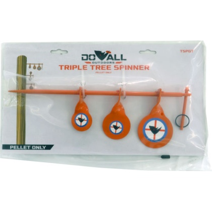 DO-ALL STEEL TARGET TRIPLE TREE SPINNER AIRGUN