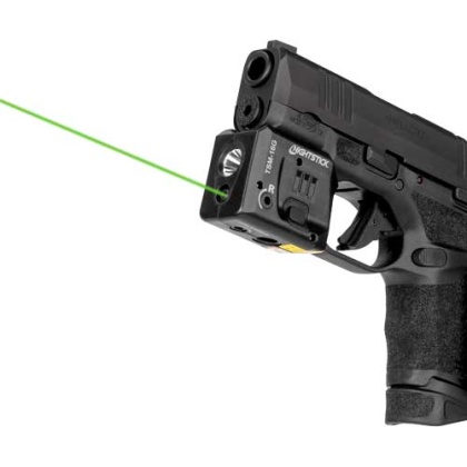 NIGHTSTICK SUB-COMPACT WEAPON LIGHT W/GRN LASER SPRG HELLCAT