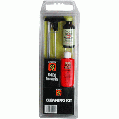 HOPPES CLEANING KIT FOR .22CAL RIFLES W/CLAMSHELL PACKAGE