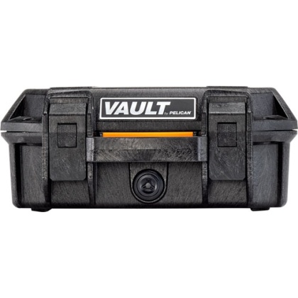 PELICAN VAULT SMALL PISTOL CASE W/ FOAM BLACK