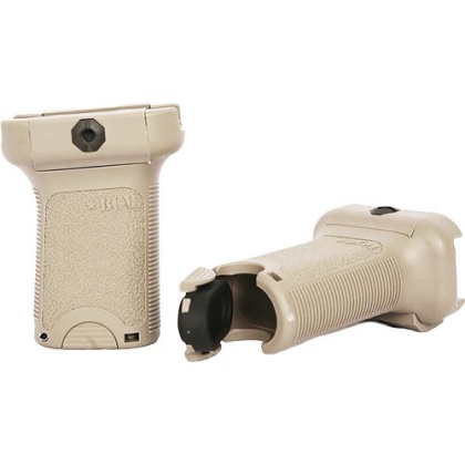 BCM VERTICAL GRIP SHORT FDE FITS PICATINNY RAILS