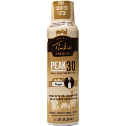 TINKS PEAK30 PREMIUM DEER LURE ESTRUS FOGGER 5OZ. AEROSOL