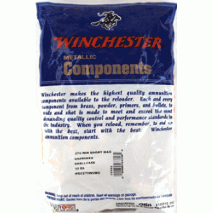 WINCHESTER UNPRIMED CASES 270 WSM 50 PACK 20PK/CS