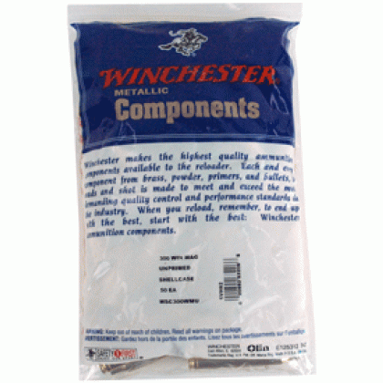 WINCHESTER UNPRIMED CASES 300 WIN MAG 50 PACK 20PK/CS