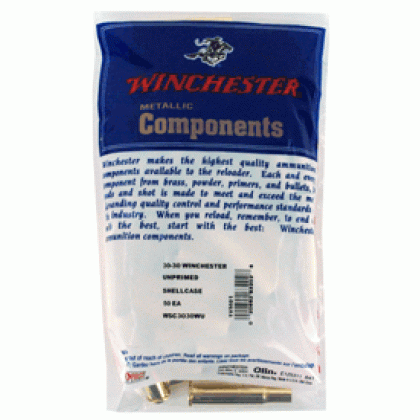 WINCHESTER UNPRIMED CASES 30-30 WIN 50 PACK 20PK/CS