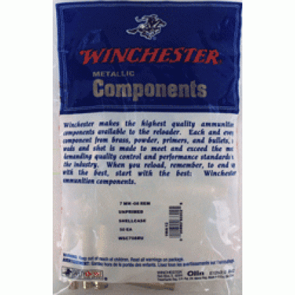 WINCHESTER UNPRIMED CASES 7MM-08 REM 50 PACK 20PK/CS