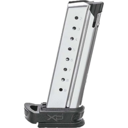 SPRINGFIELD MAGAZINE XDE 9MM 9RD MAG W/EXT SLVE