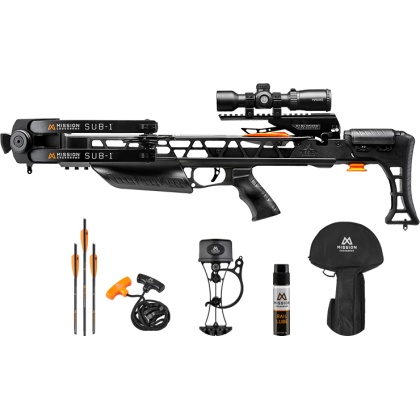 MISSION CROSSBOW SUB-1 PACKAGE 385FPS BLACK