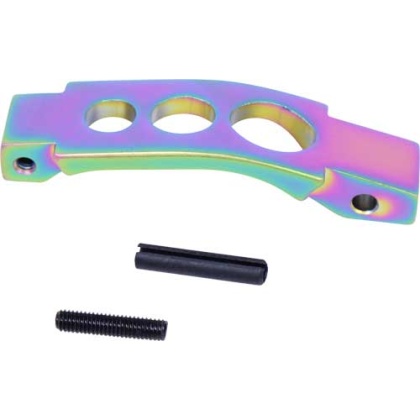 GUNTEC AR15 ENHANCED TRIGGER GUARD RAINBOW COATED PVD