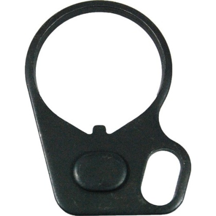 GUNTEC AR15 SINGLE POINT SLING ADAPTER BLACK