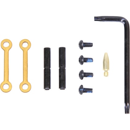 GUNTEC AR15 ANTI ROTATION PIN SET ANODIZED GOLD