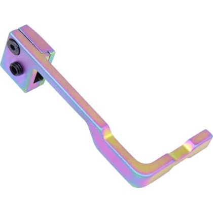 GUNTEC AR15 EXTENDED BOLT CATCH RELEASE RAINBOW PVD