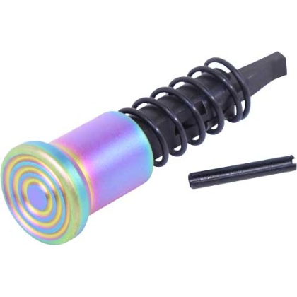 GUNTEC AR15 FORWARD ASSIST ASSEMBLY RAINBOW PVD COATED