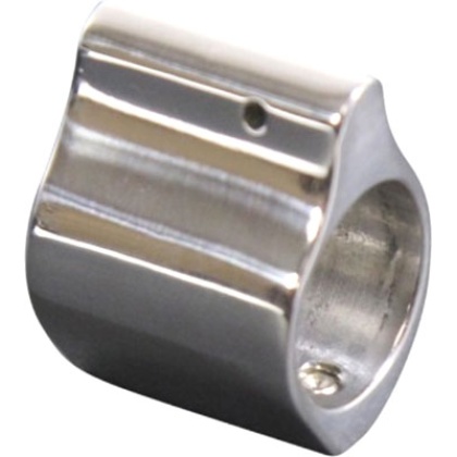 GUNTEC LOW PROFILE GAS BLOCK .750 DIA POLISHED STAINLESS