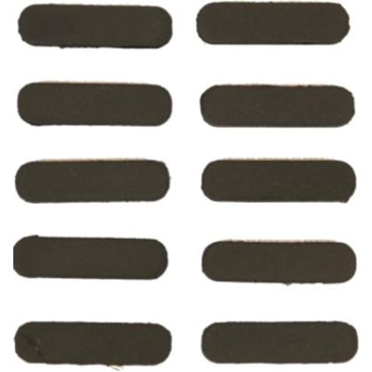 GUNTEC RUBBER INSERT COVERS 10PK M-LOK BLACK