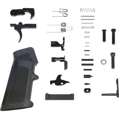 GUNTEC COMPLETE LOWER PARTS KIT AR15 WITH A2 PISTOL GRIP