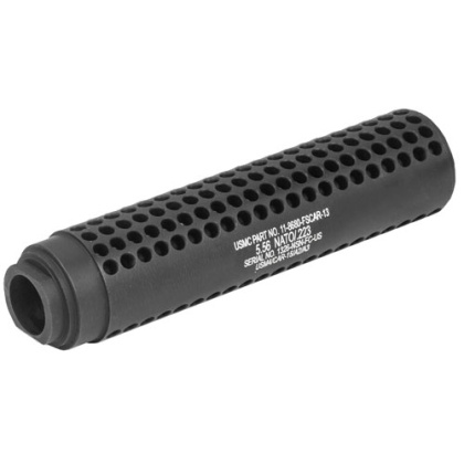 GUNTEC AR15 FAKE SUPPRESSOR SOCOM STYLE 1/2X28 TPI BLACK