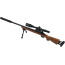 RW MINIS NON FIRING CAST M24 SNIPER 1:5 SCALE REPLICA