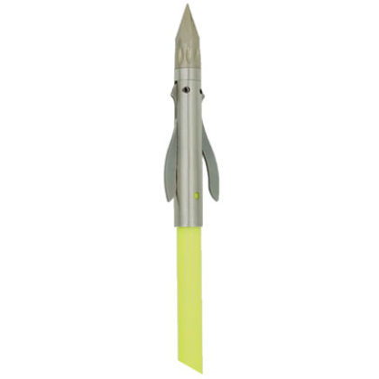 MUZZY FISH ARROW W/IRON 2-BARB NOCK & BOTTLE SLIDE 1EA