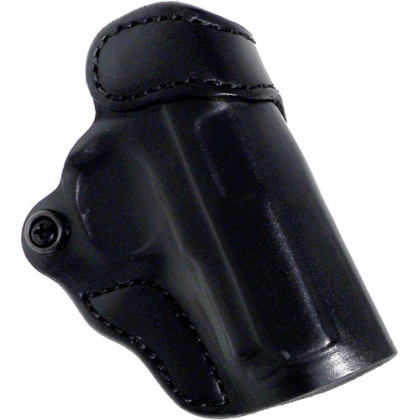 DESANTIS CRISS-CROSS HOLSTER OWB RH LEATHER RUGER LCPII BLK