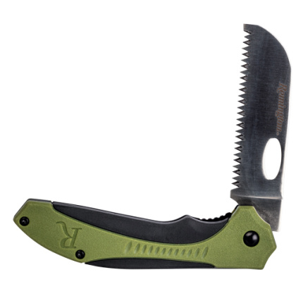 REMINGTON CUTLERY SPORTSMAN 4.5" FOLDING BONE SAW GRN/BLK<