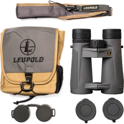 LEUPOLD BINOCULAR BX-5 SANTIAM HD 10X42 ROOF SHADOW GRAY*